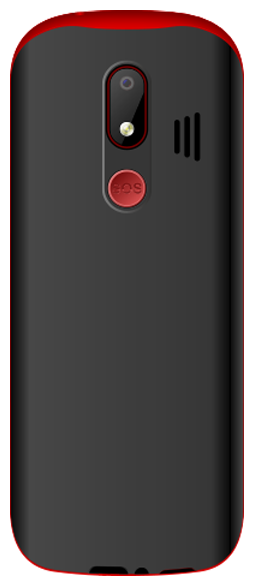 Картинка Мобильный телефон TEXET TM-B409 Black-Red