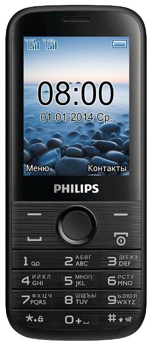 Мобильный телефон PHILIPS E160 Xenium Black