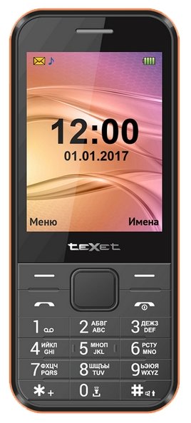 Мобильный телефон TEXET TM-302 Black