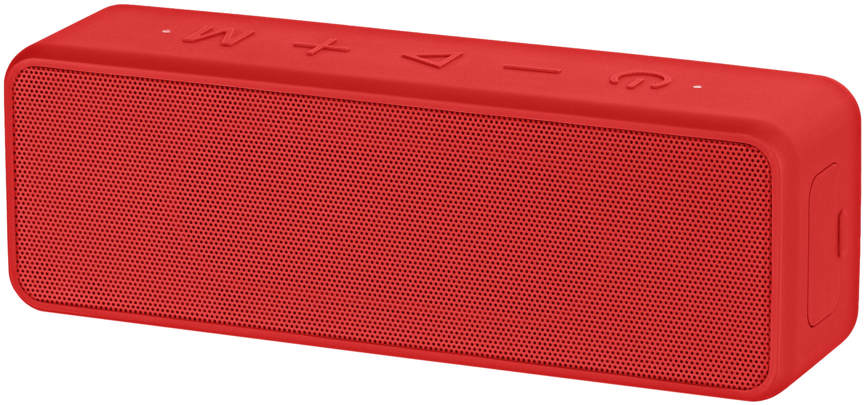 Фото Портативная акустика 2E SoundXBlock TWS MP3 Wireless Waterproof Red (2E-BSSXBWRD)