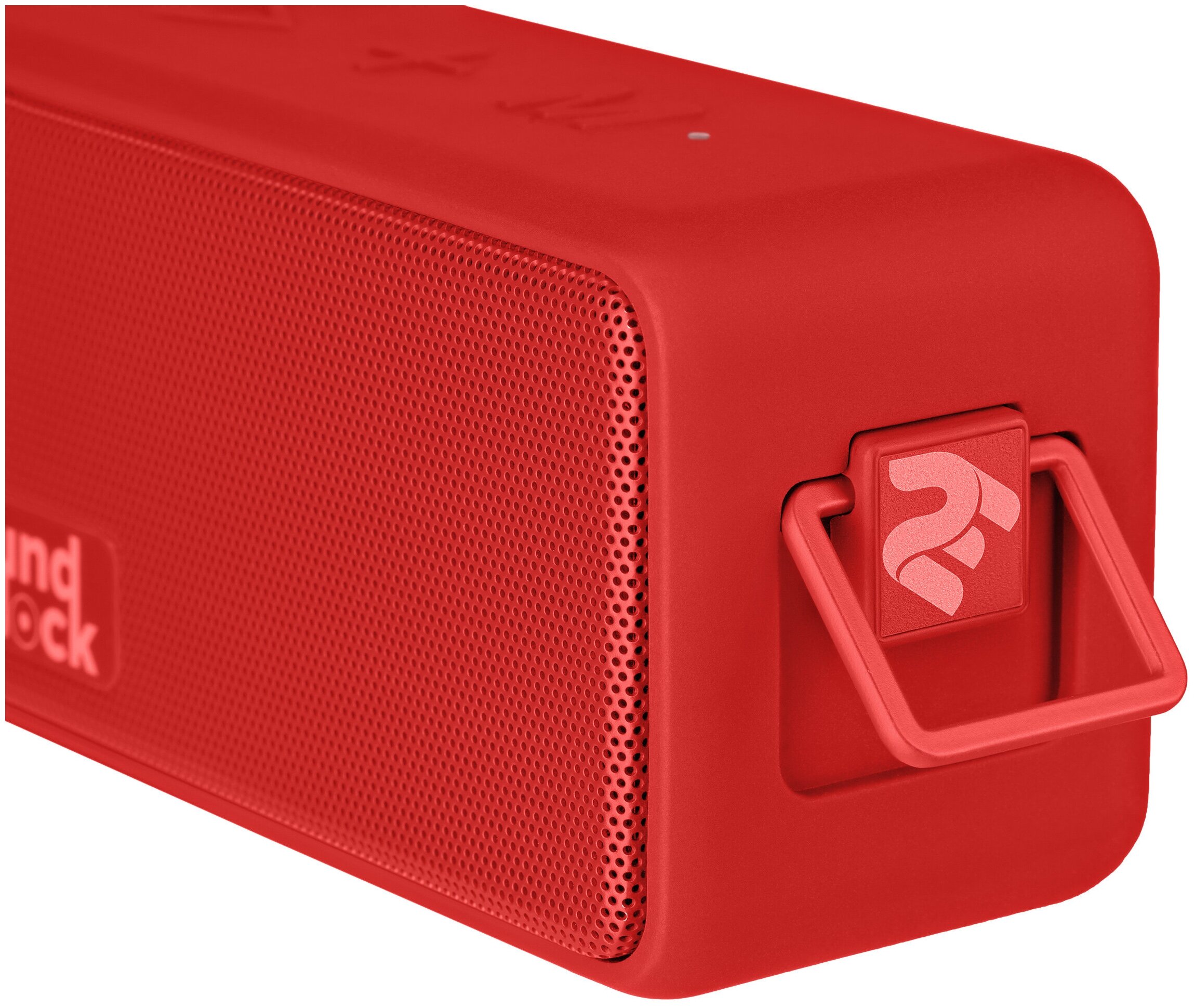Картинка Портативная акустика 2E SoundXBlock TWS MP3 Wireless Waterproof Red (2E-BSSXBWRD)