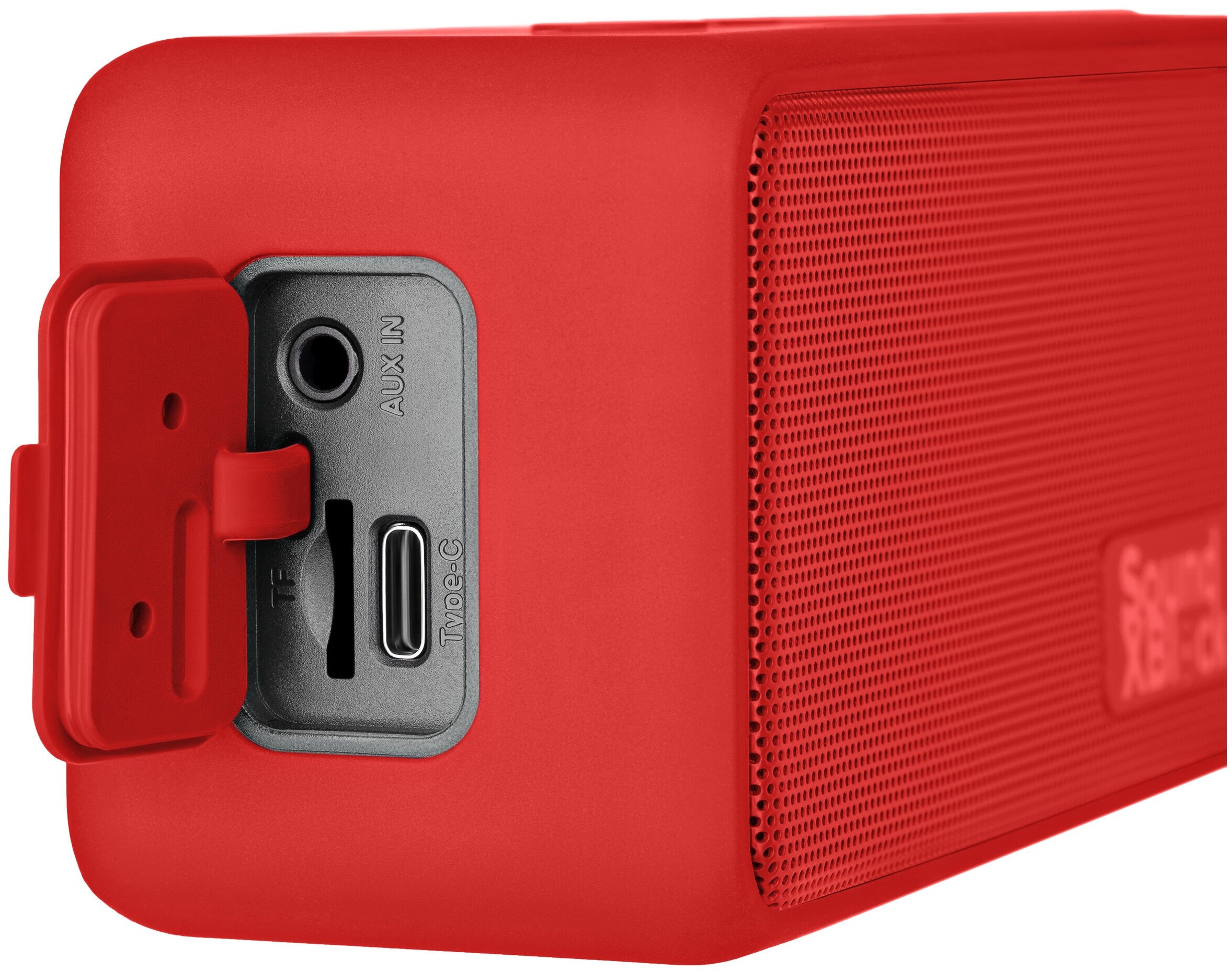 Цена Портативная акустика 2E SoundXBlock TWS MP3 Wireless Waterproof Red (2E-BSSXBWRD)
