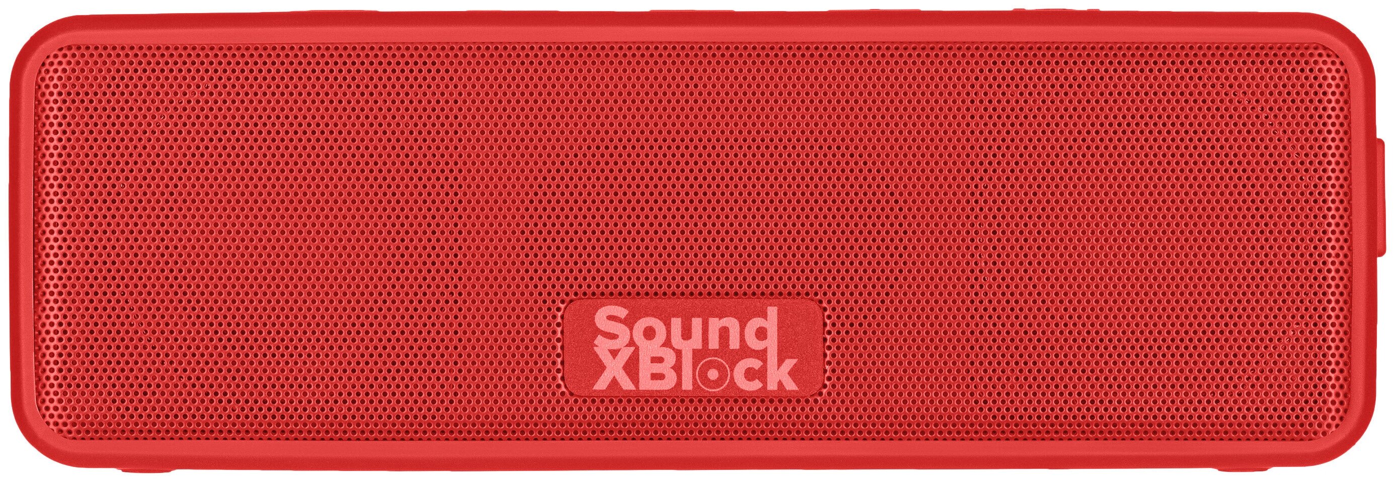 Портативная акустика 2E SoundXBlock TWS MP3 Wireless Waterproof Red (2E-BSSXBWRD) Казахстан