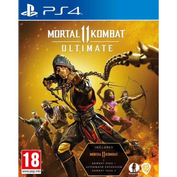 Фото Игра для PS4 Mortal Kombat 11 Ultimate Edition