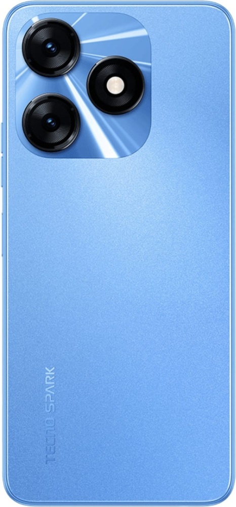 Картинка Смартфон TECNO Spark 10 4/128Gb Meta Blue (TCN-KI5Q4.128.MEBL)