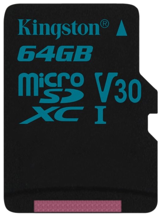 Карта памяти KINGSTON microSDXC SDCG/64GB adapter SD