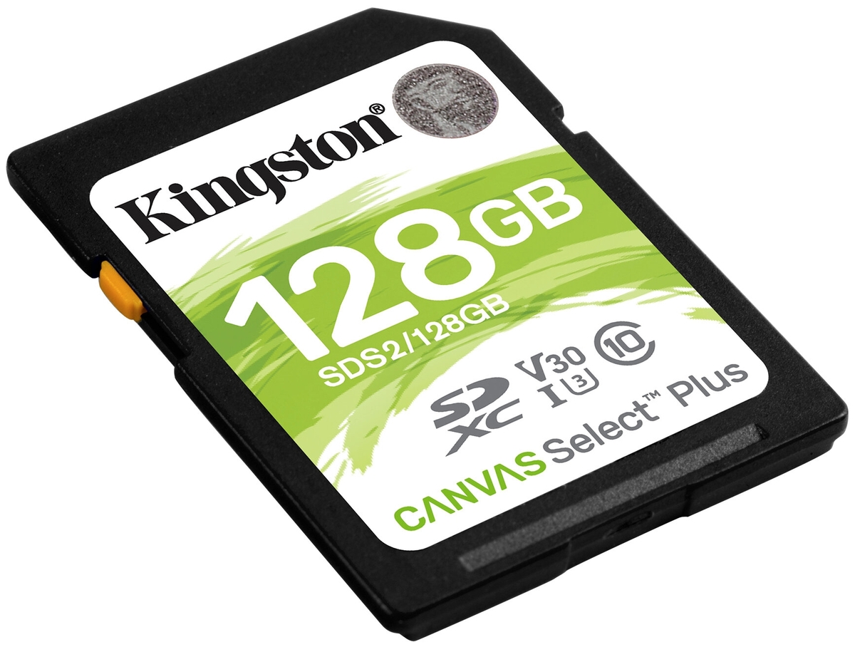Фото Карта памяти KINGSTON Canvas Select Plus SDS2/128GB