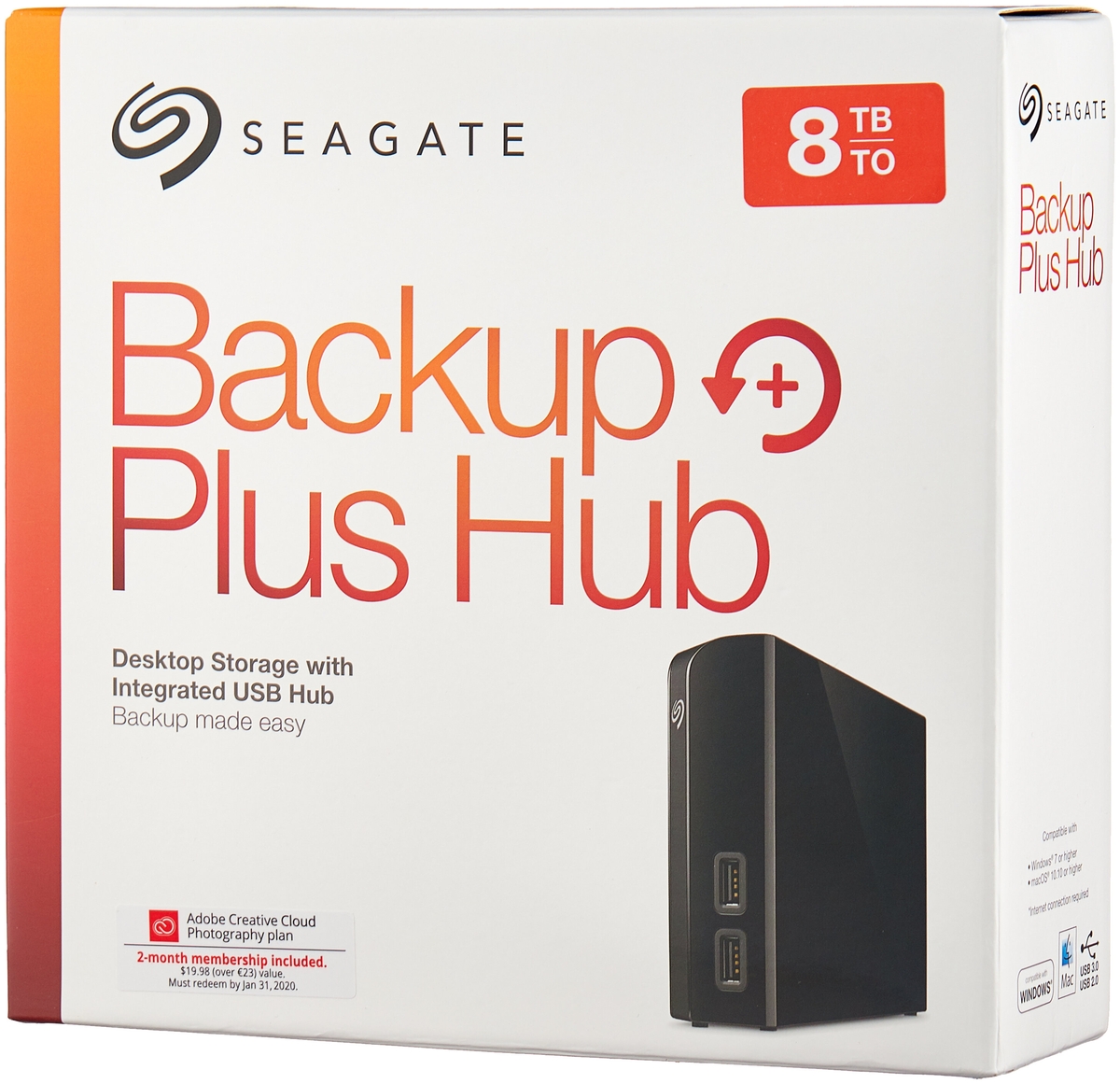 Купить Жесткий диск HDD SEAGATE Backup Plus Hub STEL12000400