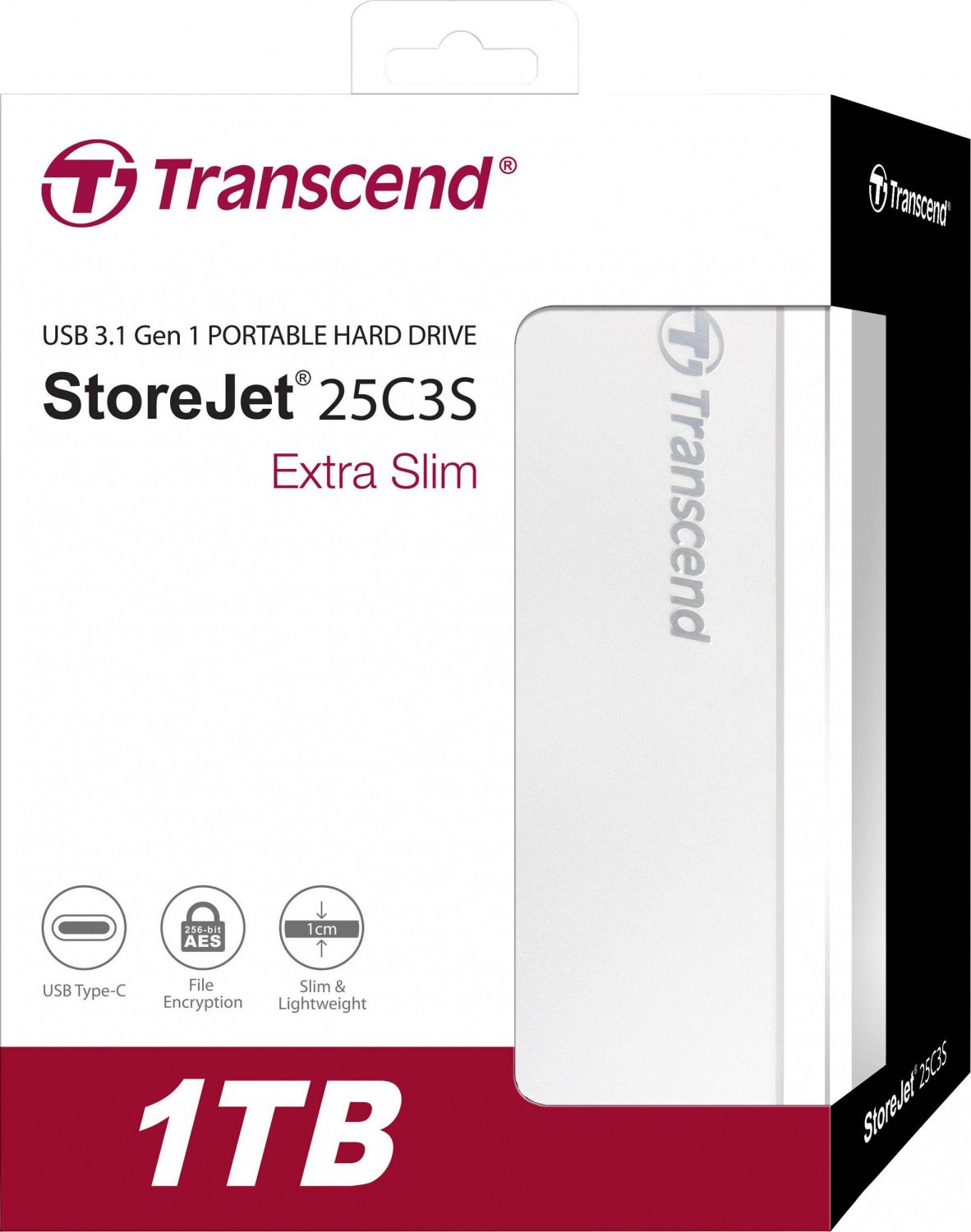 Фотография Жесткий диск HDD TRANSCEND TS1TSJ25C3S