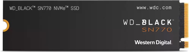 Жесткий диск SSD Western Digital BLACK SN770 WDS500G3X0E