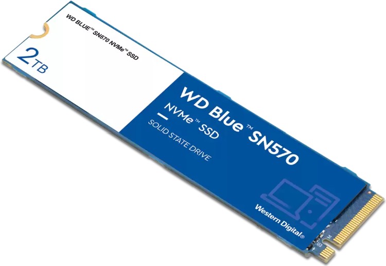 Фото Жесткий диск SSD Western Digital BLUE SN570 WDS200T3B0C