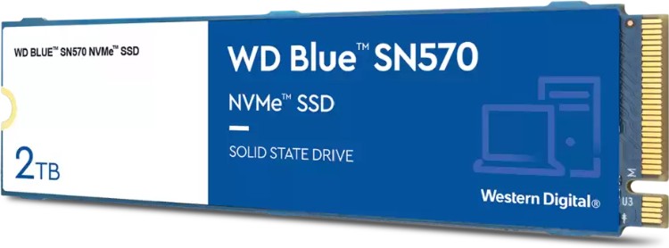 Фотография Жесткий диск SSD Western Digital BLUE SN570 WDS200T3B0C