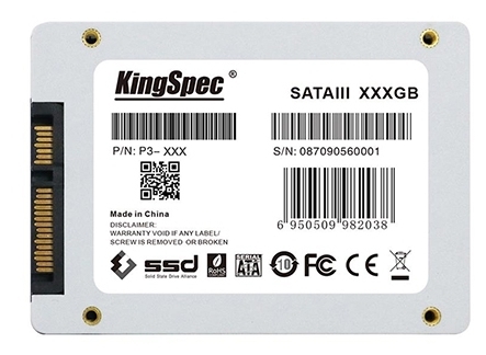 Фото Жесткий диск SSD KingSpec P3-64 SATA 6Gb/s