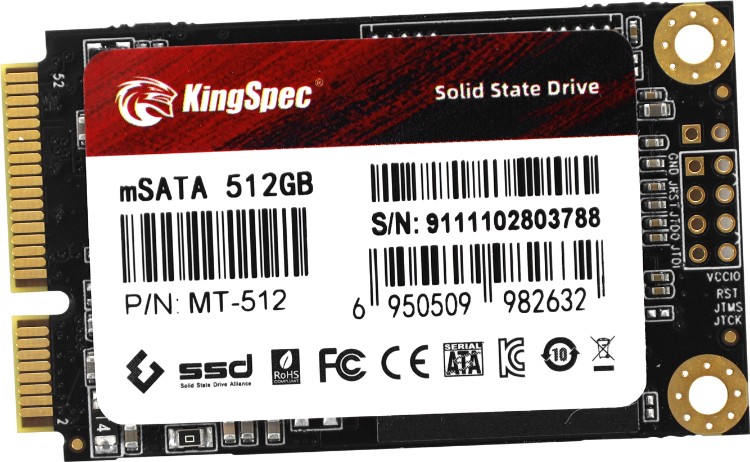 Фото Жесткий диск SSD KingSpec MT-512 mSATA