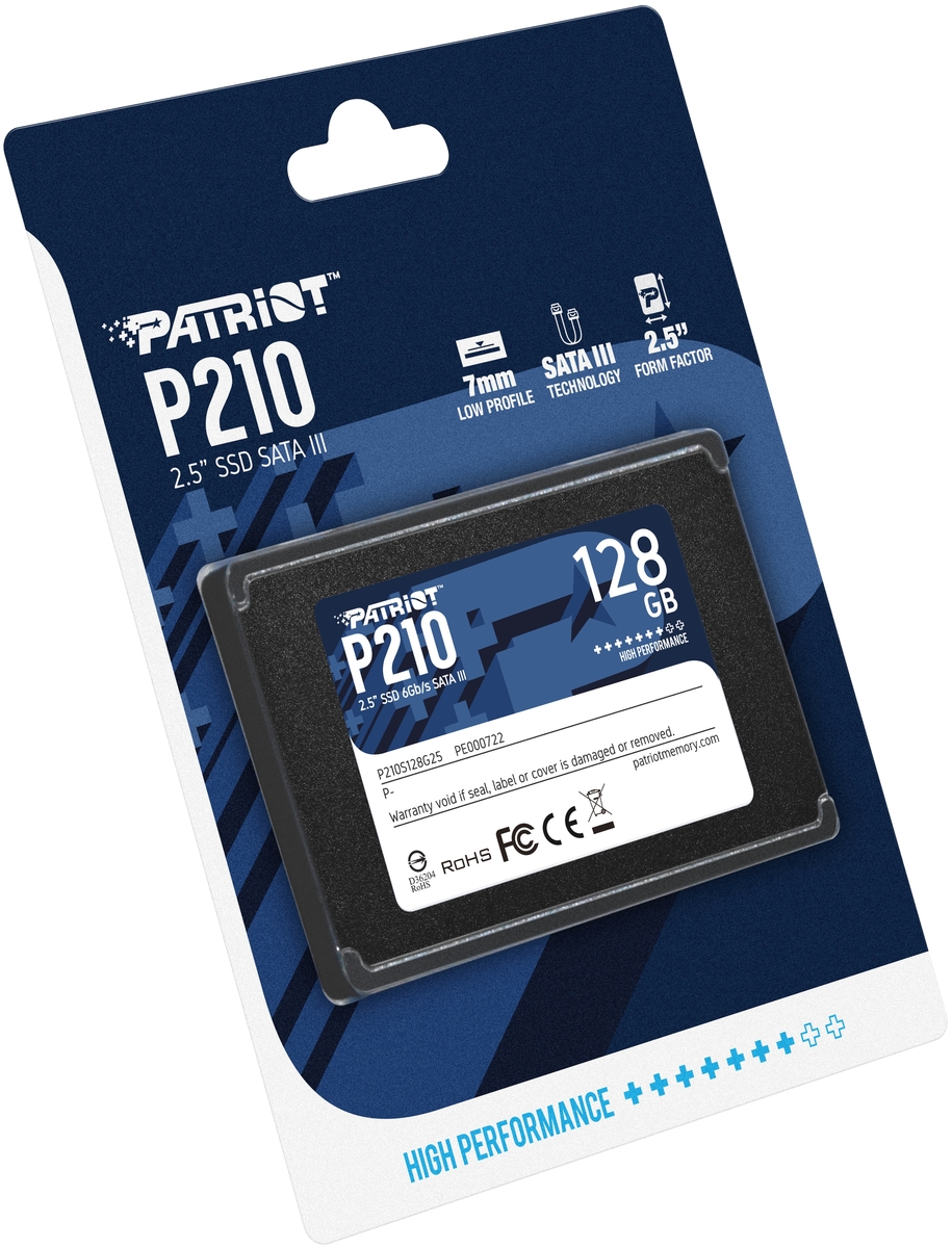 Купить Жесткий диск SSD PATRIOT P210S128G25