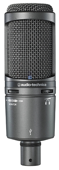 Фото Студийный микрофон Audio-Technica AT2020USB+ Black