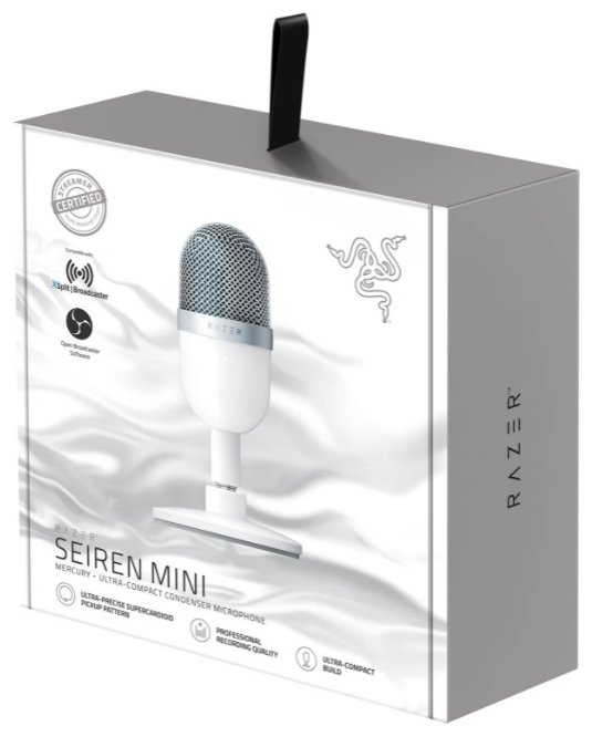 Картинка Микрофон RAZER Seiren Mini Mercury (RZ19-03450300-R3M1)
