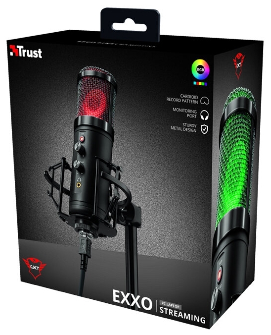 Студийный USB-микрофон TRUST GXT 256 Exxo Streaming заказать