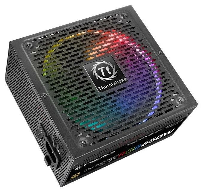 Картинка Блок питания THERMALTAKE Toughpower Grand RGB Sync Edition 650W PS-TPG-0650FPCGEU-S Чёрный