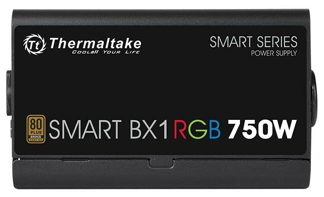 Фотография Блок питания THERMALTAKE Smart BX1 RGB 750W (Bronze) (PS-SPR-0750NHSABE-1)