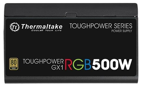 Цена Блок питания THERMALTAKE Toughpower GX1 RGB 500W PS-TPD-0500NHFAGE-1 Чёрный