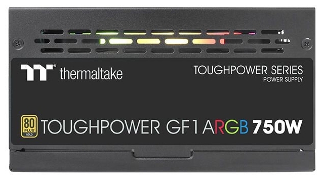 Фото Блок питания THERMALTAKE Toughpower GF1 ARGB 750W PS-TPD-0750F3FAGE-1