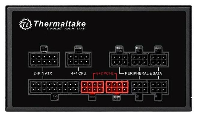 Цена Блок питания THERMALTAKE Smart Pro RGB 750W PS-SPR-0750FPCBEU-R Чёрный