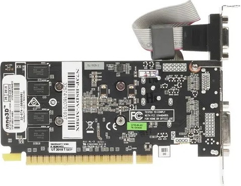 Фото Видеокарта INNO3D GeForce GT 730, 4G DDR3 64bit VGA DVI HDMI N73P-BSDV-M5BX