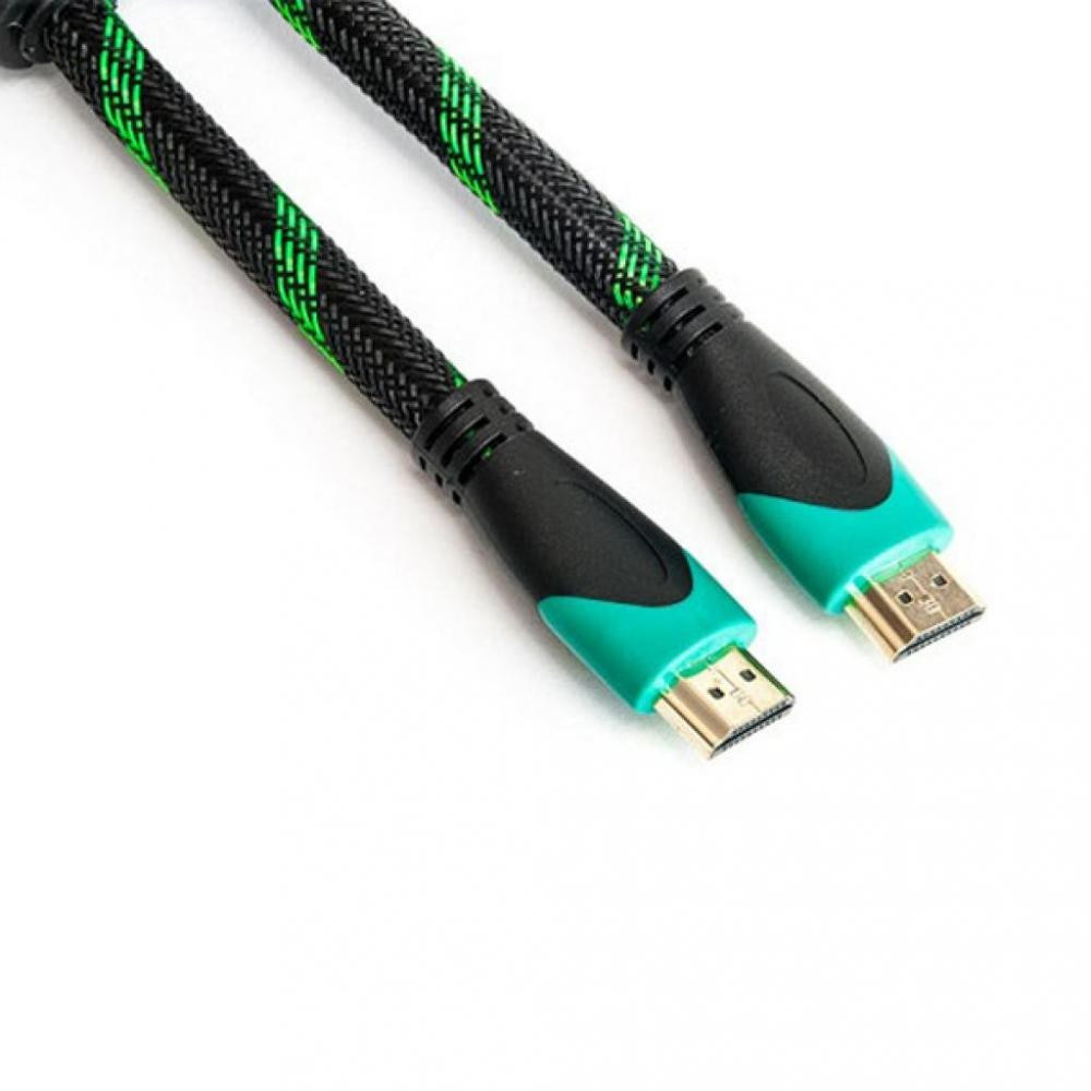 Фото Видeo кабель PowerPlant HDMI - HDMI, 15m, позолоченные коннекторы, 2.0V, Double ferrites, Highspeed KD00AS1294
