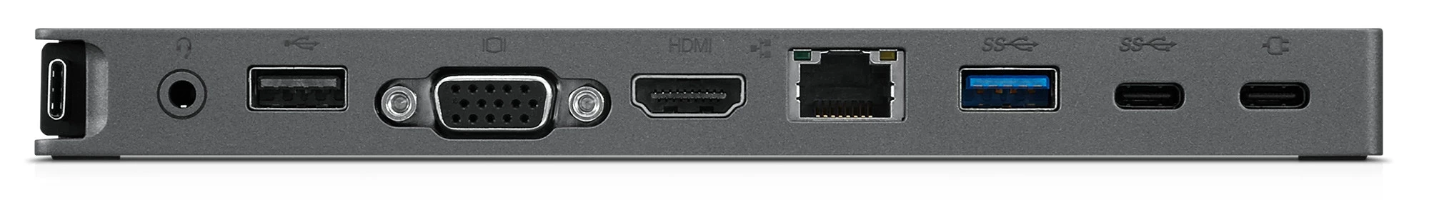Картинка Док-станция LENOVO ThinkPad LENOVO USB-C Mini Dock (40AU0065EU)
