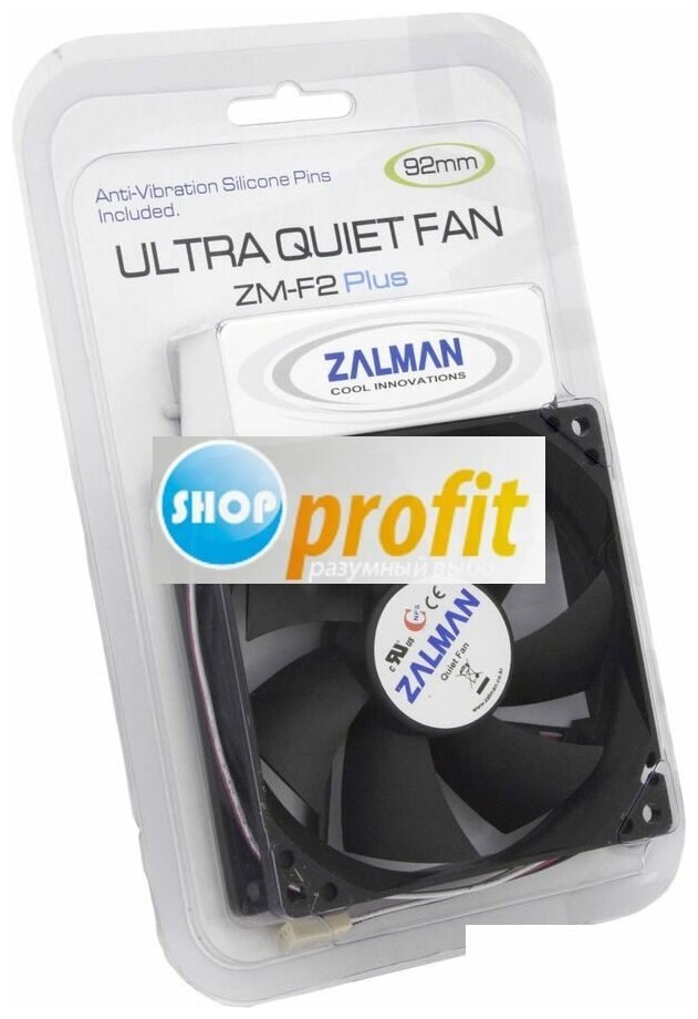 Цена Вентилятор для корпуса ZALMAN ZM-F2 Plus Black