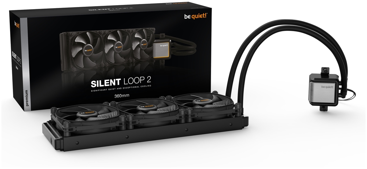 Картинка Кулер для процессора Bequiet! Silent Loop 2 360mm (BW012)