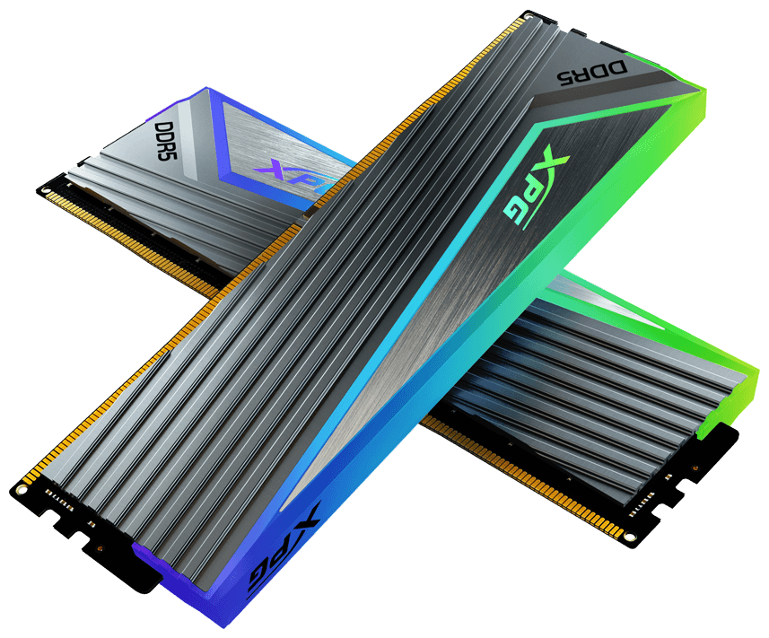 Фото Оперативная память ADATA XPG Caster RGB 32Gb (16x2) 6000MHz DDR5 DIMM, CL40 1.35v AX5U6000C4016G-DCCARGY