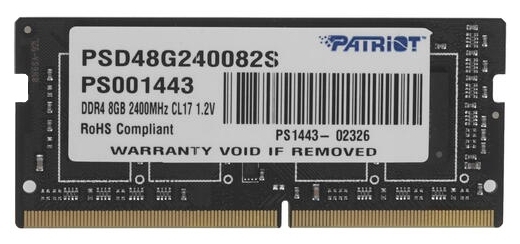 Оперативная память PATRIOT PSD48G240082S CL17
