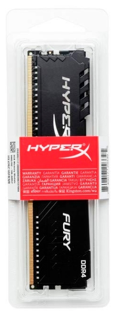 Картинка Модуль памяти KINGSTON HyperX Fury HX434C16FB3/8
