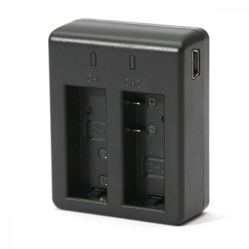 Фото Сетевое зарядное устройство PowerPlant Dual SJCAM SJ4000 для двух аккумуляторов DV00DV3408