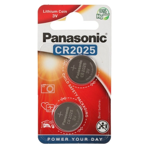 Фото Батарейка дисковая литиевая PANASONIC CR-1025/1BP