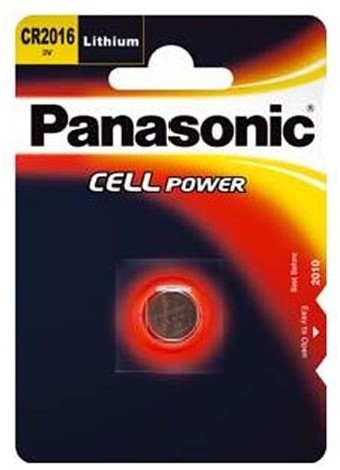 Фото Батарейка дисковая литиевая PANASONIC CR-2016/1B