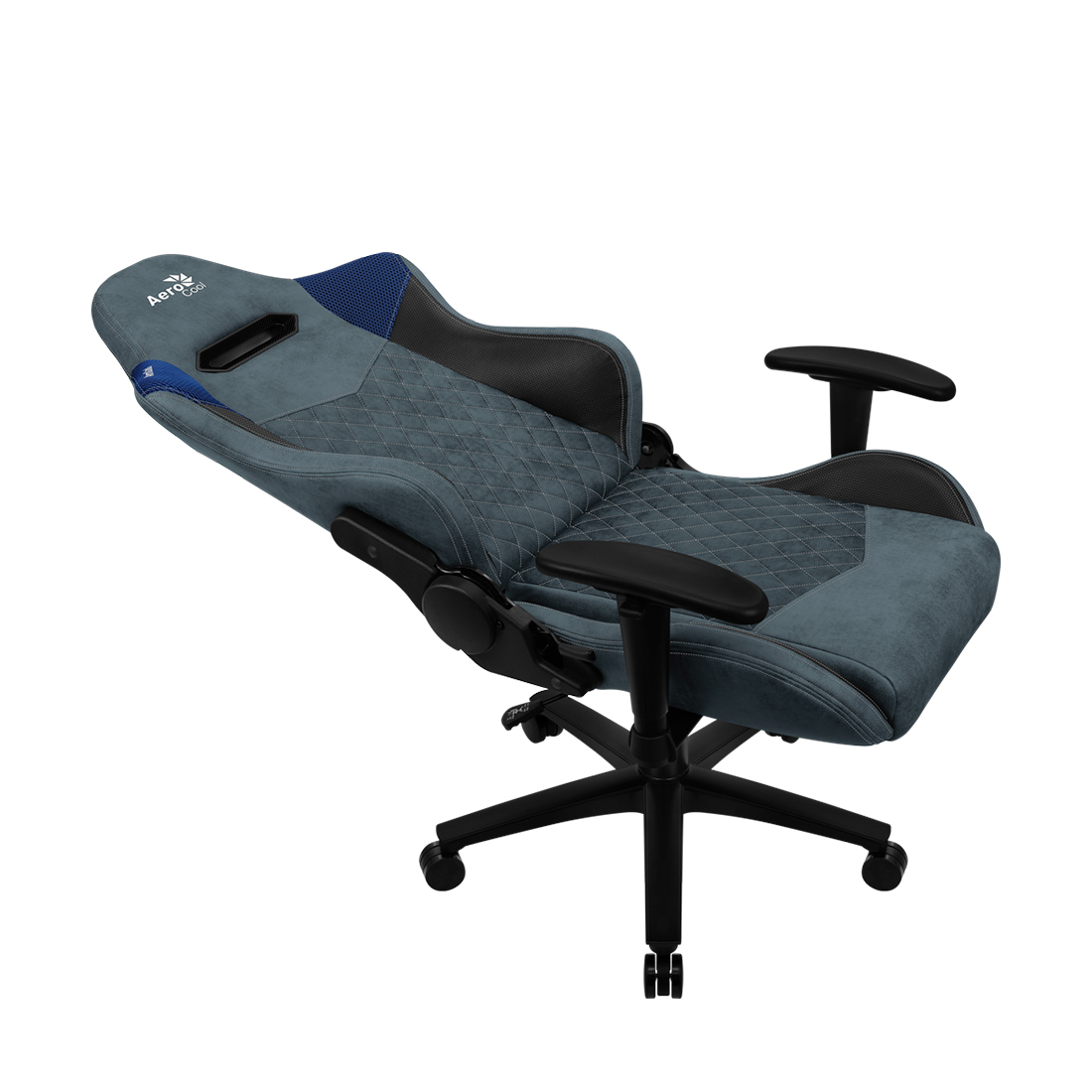 Фотография Игровое кресло AEROCOOL DUKE Steel Blue (ACGC-2025101.B1)