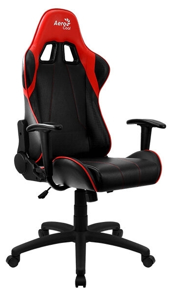 Картинка Игровое кресло AEROCOOL AC100 AIR-BR Red
