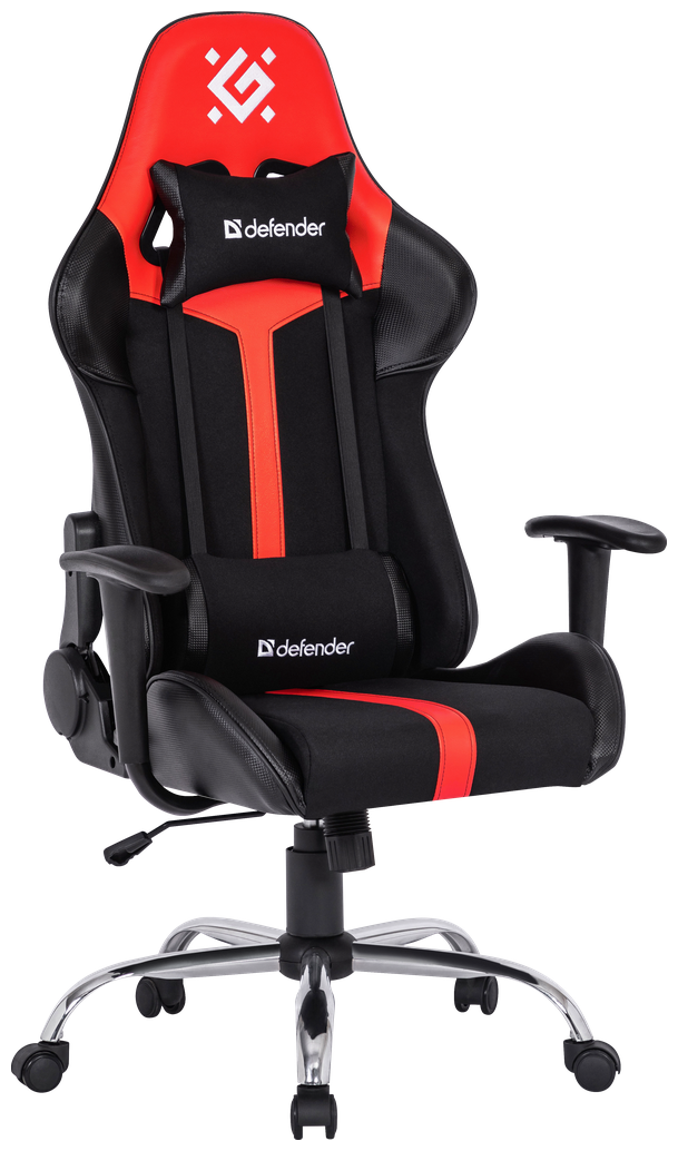 Фото Игровое компьютерное кресло DEFENDER RACER Red