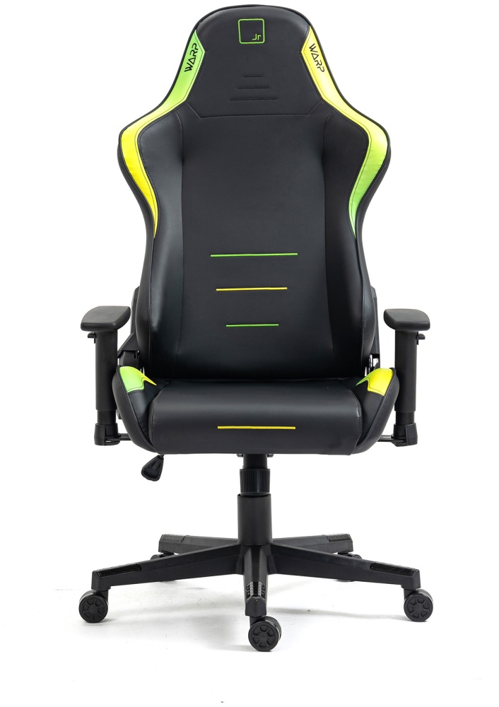 Игровое компьютерное кресло WARP JR Toxic Green (JR-GGY)