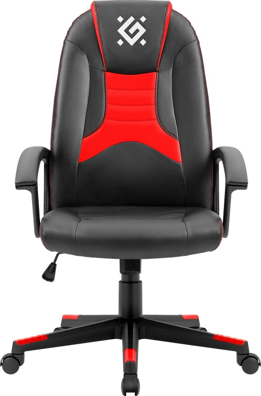 Фото Игровое компьютерное кресло DEFENDER Shark Black/Red