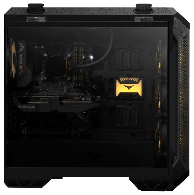 Цена Компьютерный корпус ASUS TUF GAMING GT501 Tempered Glass RGB (без БП) black