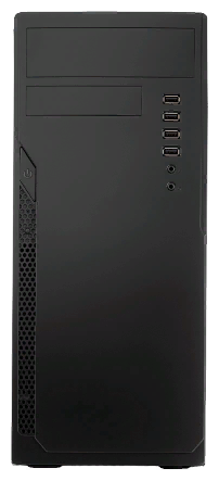 Фотография Компьютерный корпус FOXLINE FL-301 PSU 450W 12cm w/4xUSB2.0 Black ATX (FL-301-FZ450R)