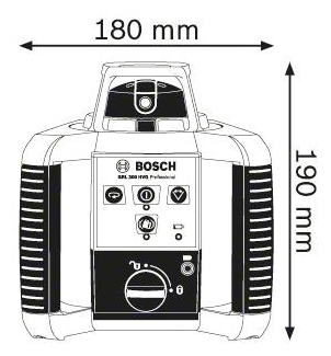 Цена Лазерный нивелир BOSCH GRL 300 HVG SET (0601061701)