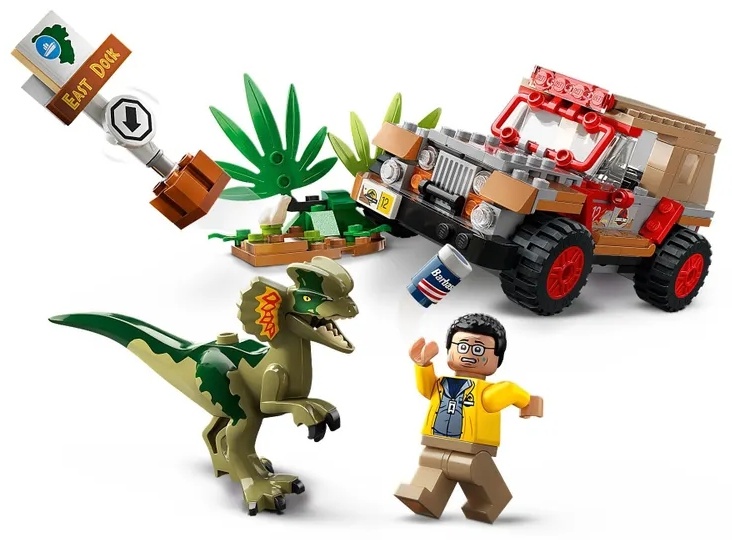 Конструктор LEGO 76958 Jurassic World Засада Дилофозавра заказать
