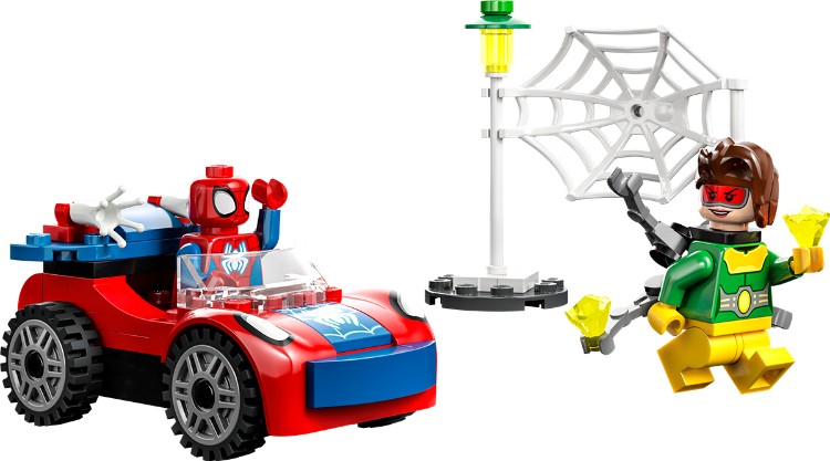 Конструктор LEGO 10789 Spidey Автомобиль Человека-паука и Доктор Октавиус
