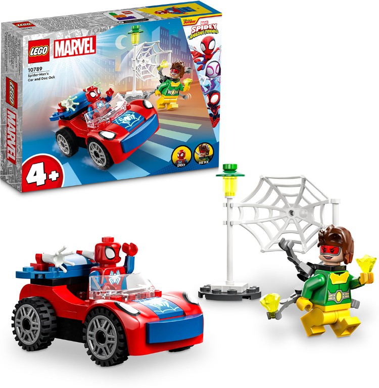 Картинка Конструктор LEGO 10789 Spidey Автомобиль Человека-паука и Доктор Октавиус