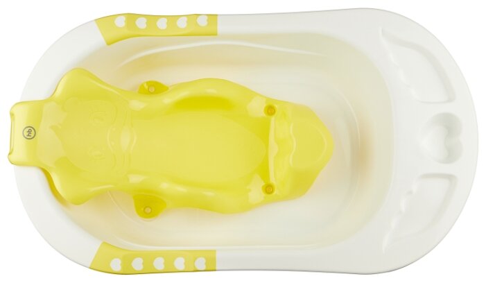 Фотография Детская ванночка Happy Baby BATH COMFORT yellow 34005